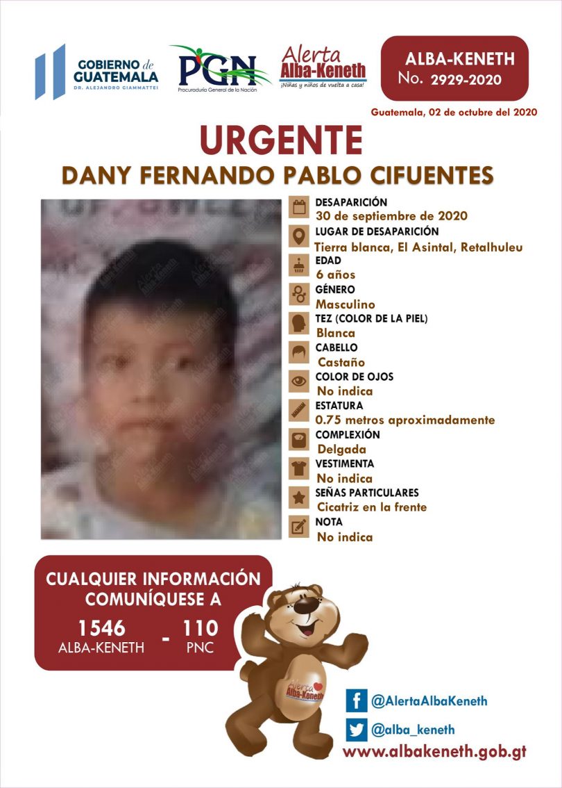 Dany Fernando Pablo Cifuentes